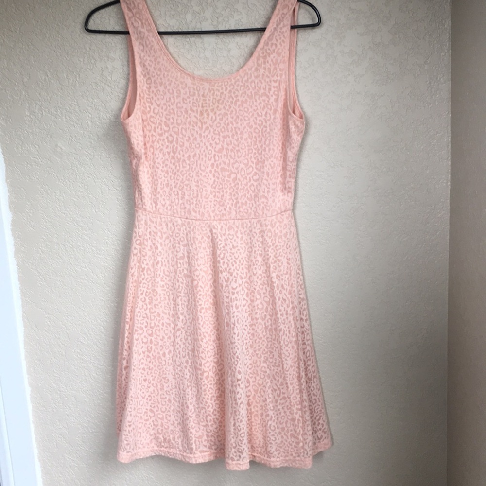 Peach 🍑 pink summer dress